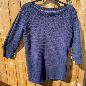Navy blue sweater